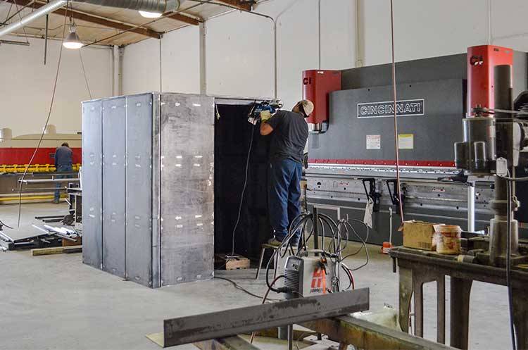 Fabrication bunker à Chateaubernard
