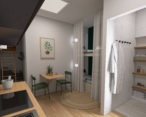 3D vue petit bunker