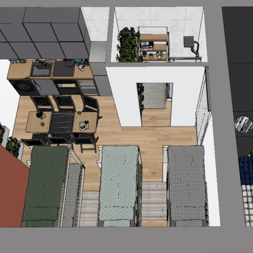 Vue dessin haut